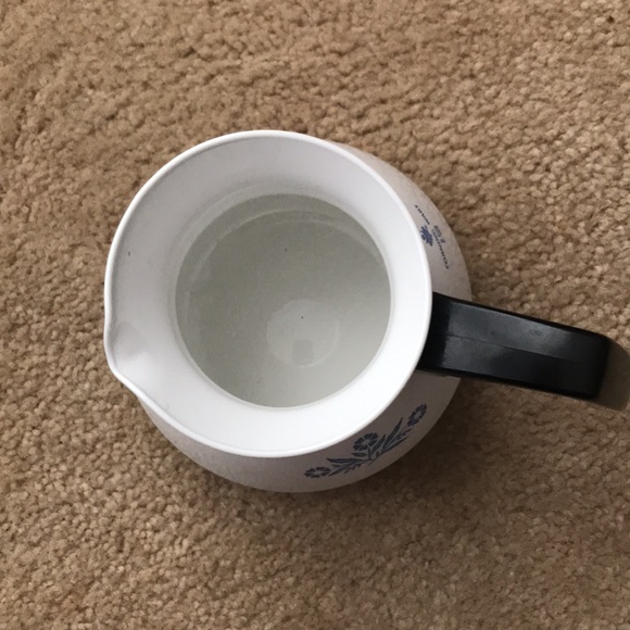 Vintage Corningware coffee pot, blue cornflower - Picture 2 of 5